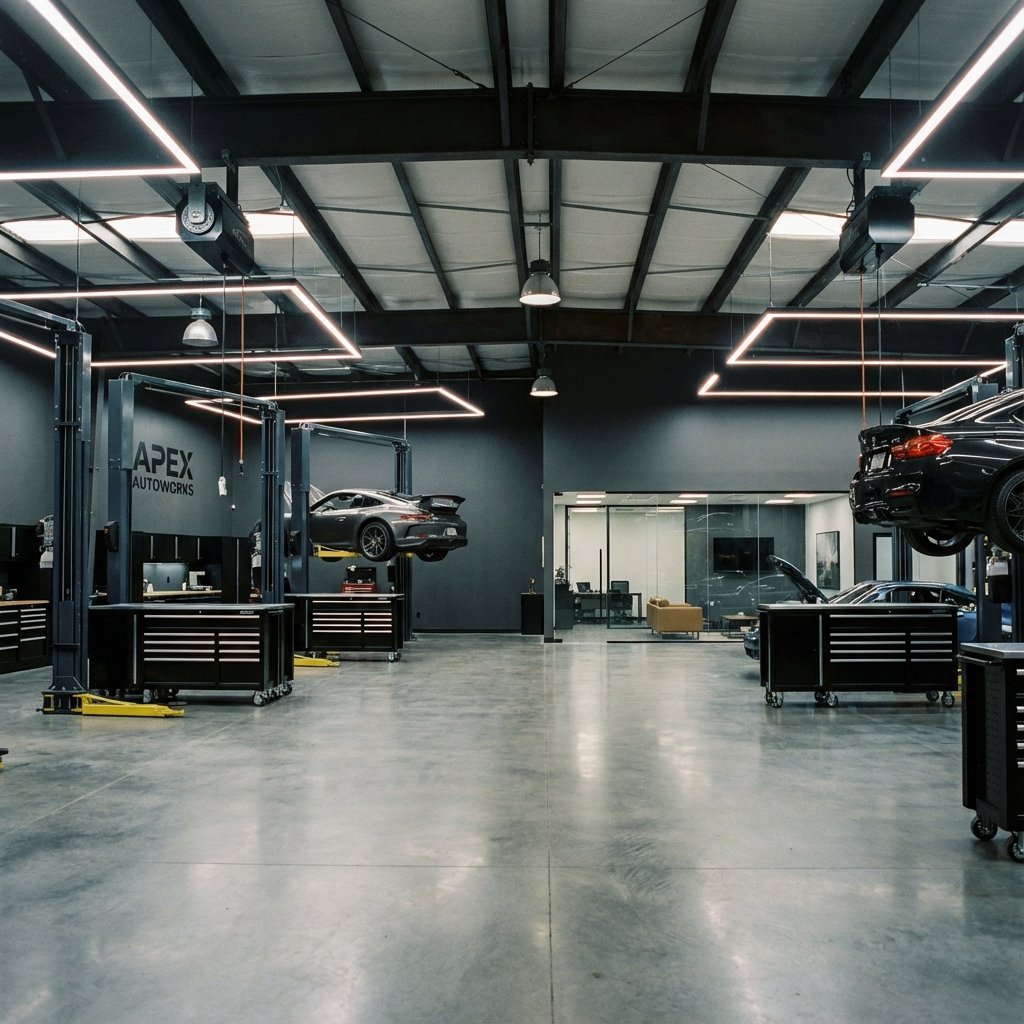 Área Principal del Taller AutoFix Mecánica